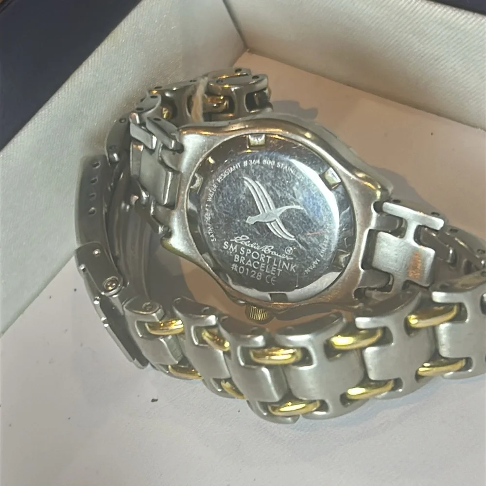 Eddie Bauer‎ Silver and Gold Women's Watch